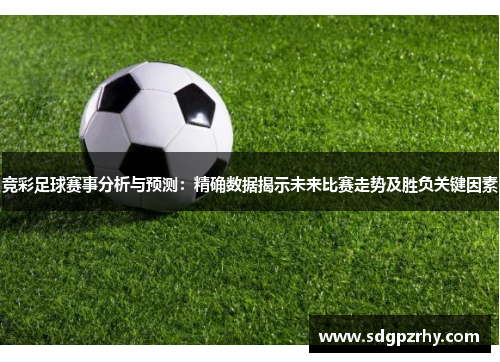 竞彩足球赛事分析与预测：精确数据揭示未来比赛走势及胜负关键因素